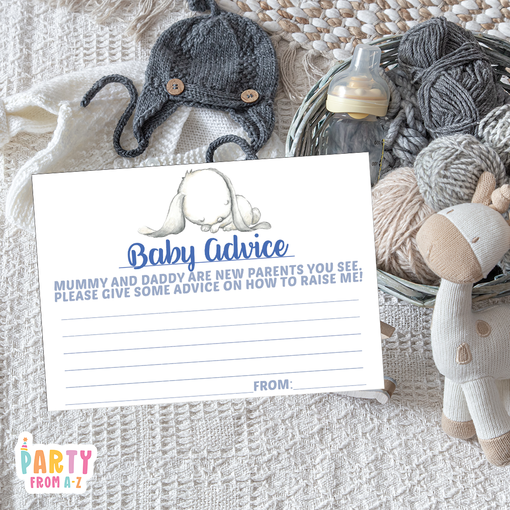 Baby Shower Baby Advice Cards