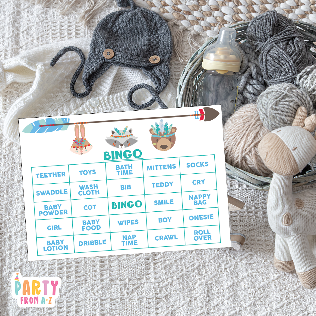 Baby Shower Baby B I N G O