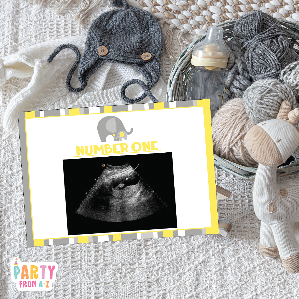 Baby Shower Ultrasound Game Unisex