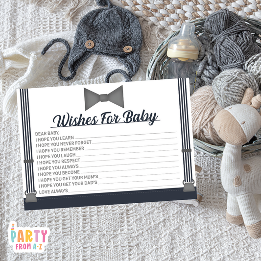 Baby Shower Baby Wishes Cards