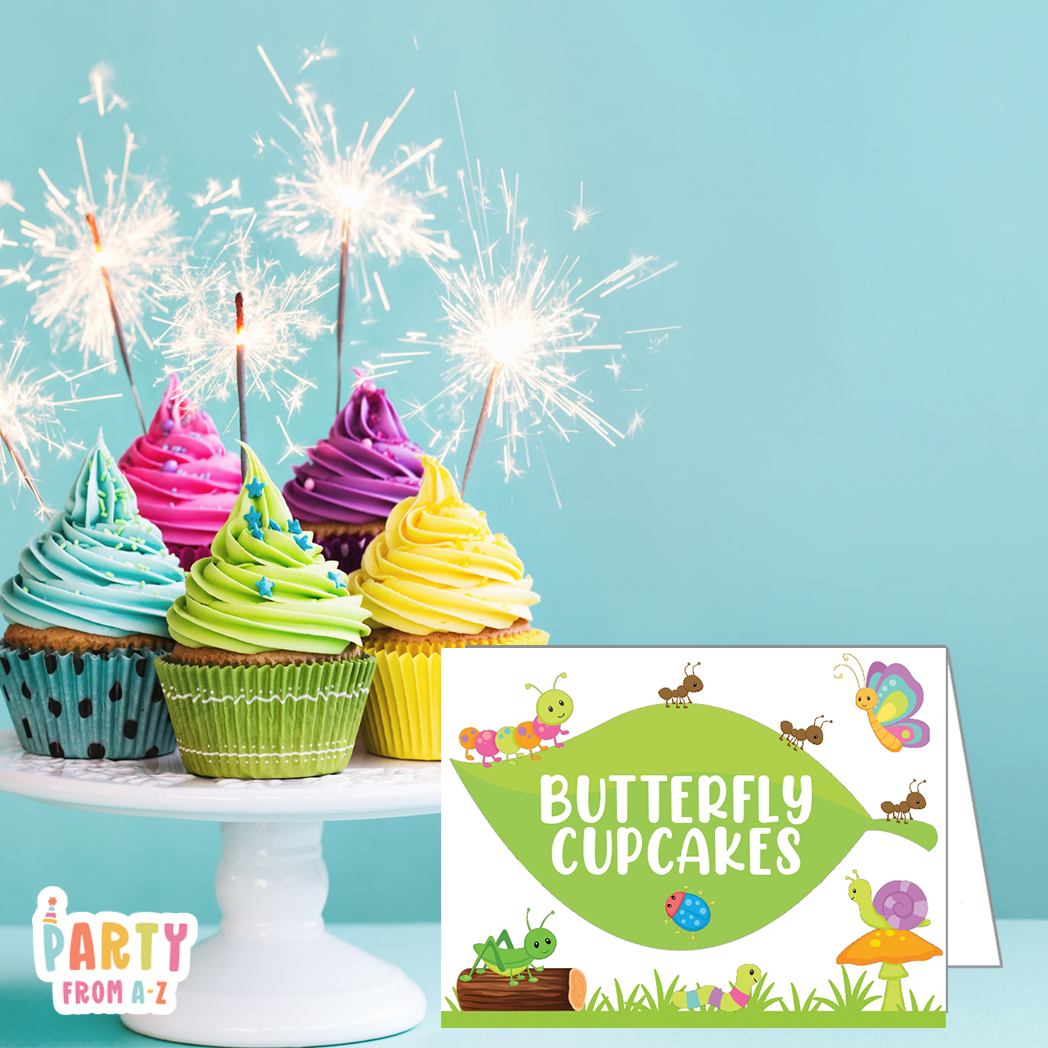 Personalised Kids Food/Name Place Cards Printed