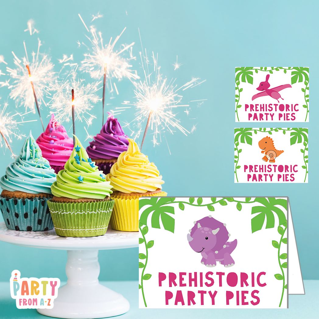 Personalised Kids Food/Name Place Cards Printed