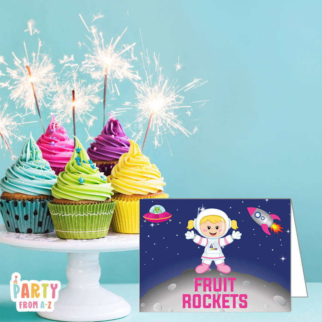 Personalised Kids Food/Name Place Cards Printed