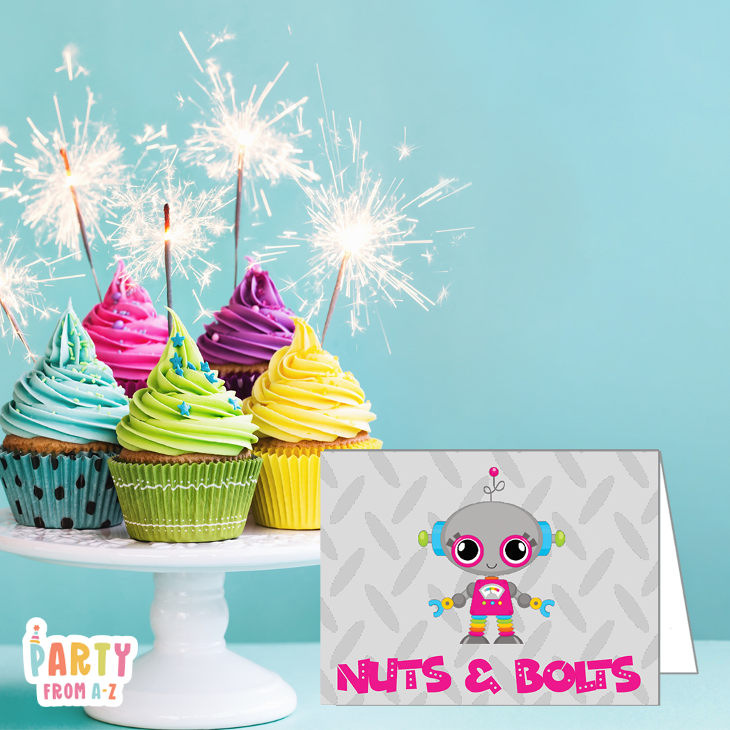 Personalised Kids Food/Name Place Cards Printed