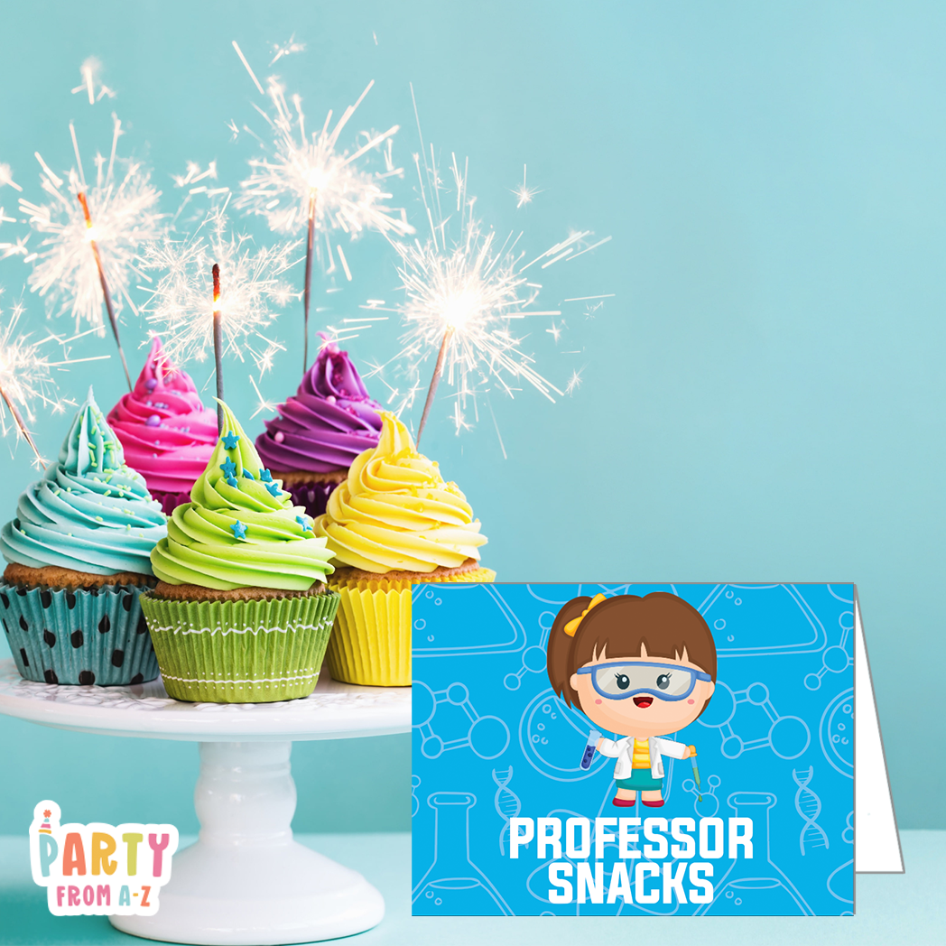 Personalised Kids Food/Name Place Cards Printed