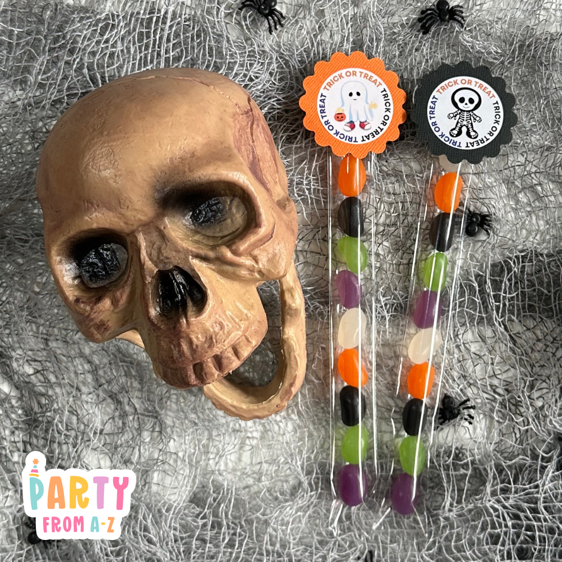 Halloween Lolly Tubes with Toppers |  Printed & Ready to Fill