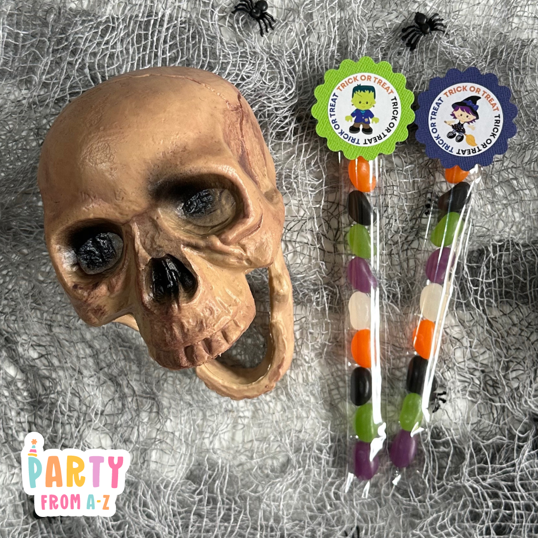 Halloween Lolly Tubes with Toppers |  Printed & Ready to Fill