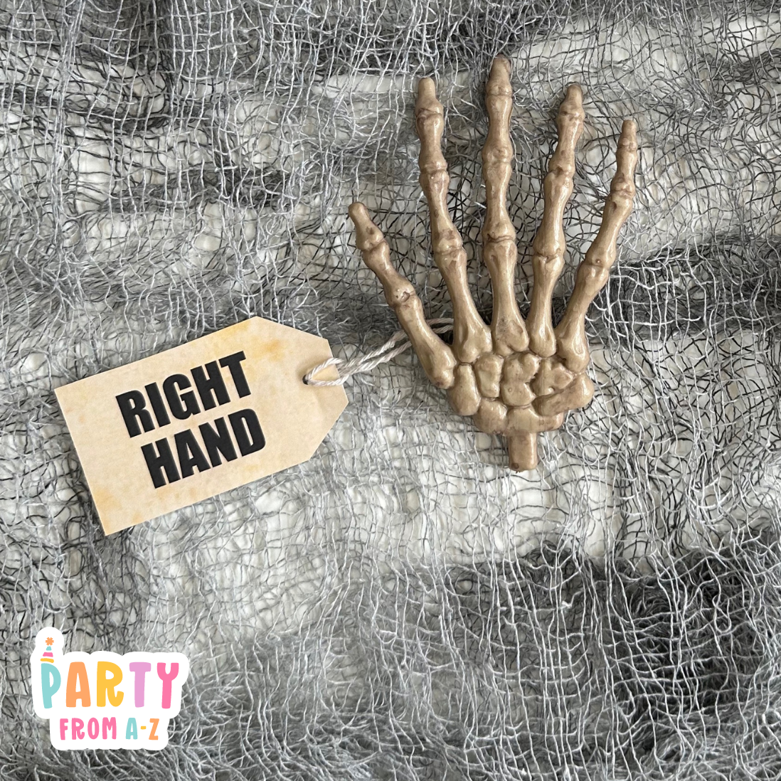 Skeleton Bone Name Tags | Printed and Ready to use