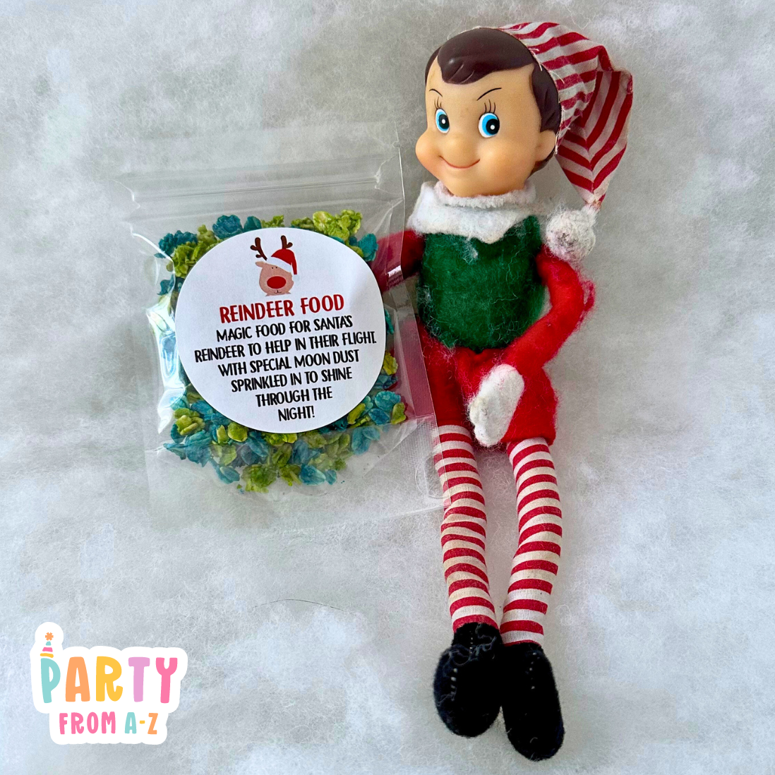 Christmas Reindeer Food | Class | Favours | Advent Calendar | Christmas Eve | December Box | Elf