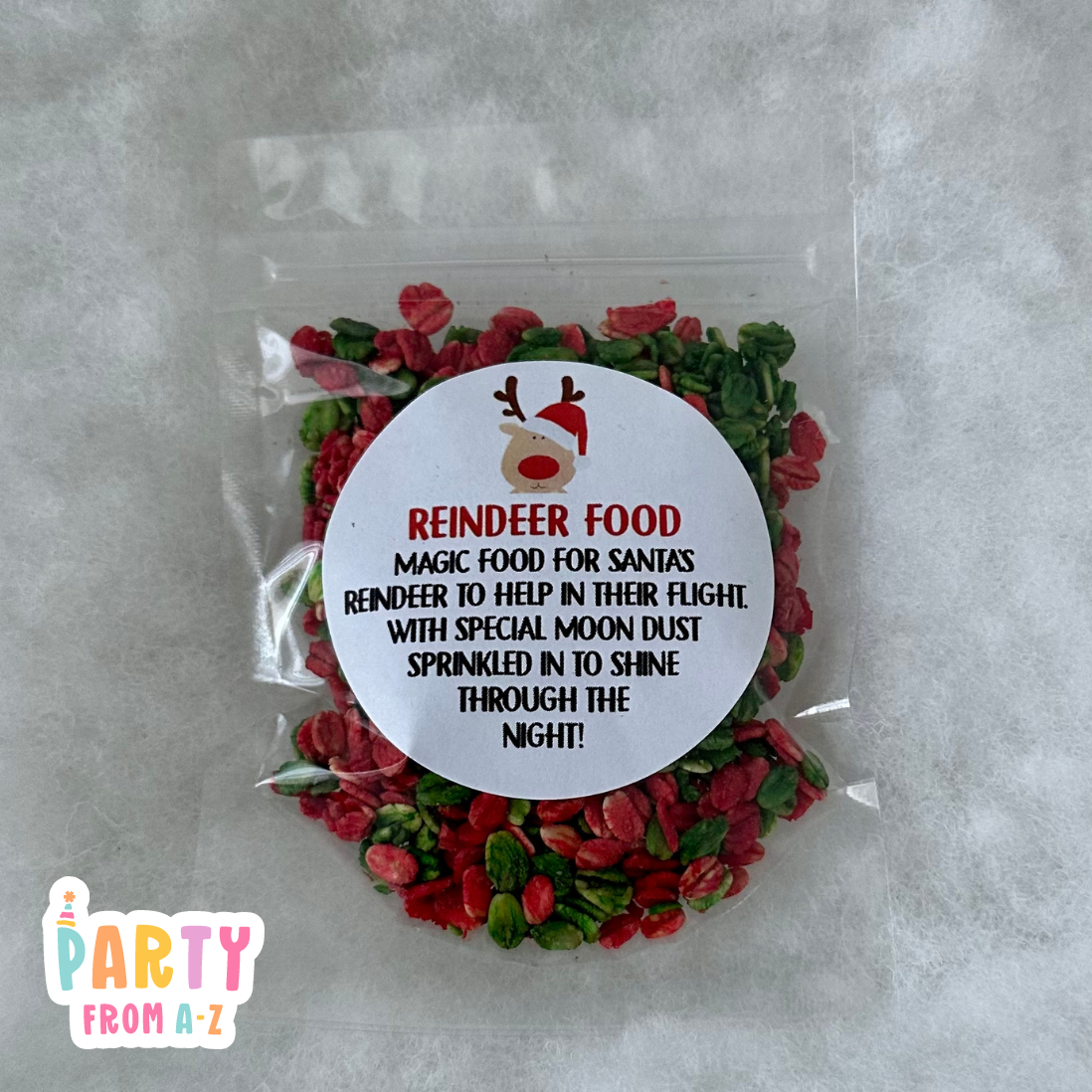 Christmas Reindeer Food | Class | Favours | Advent Calendar | Christmas Eve | December Box | Elf