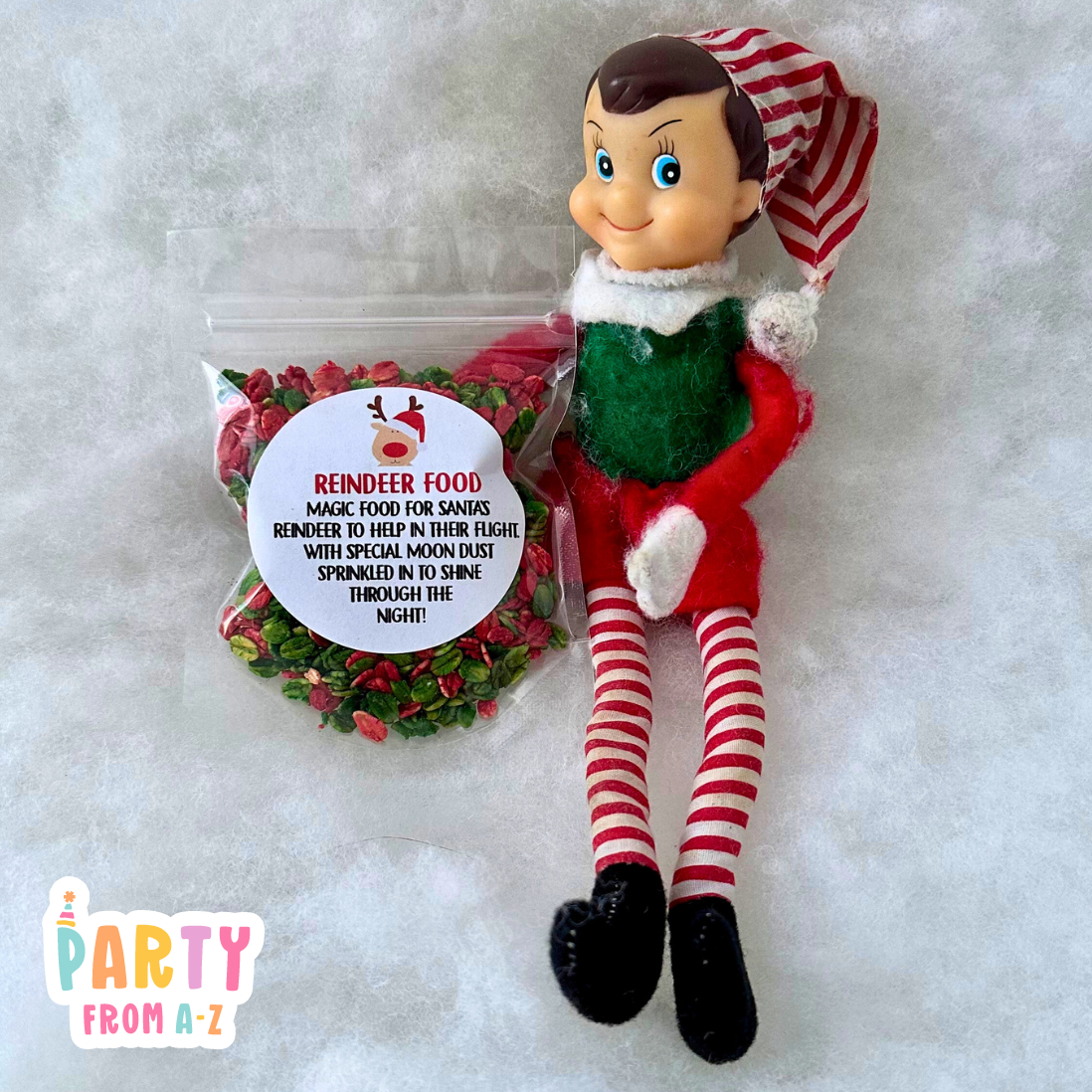 Christmas Reindeer Food | Class | Favours | Advent Calendar | Christmas Eve | December Box | Elf