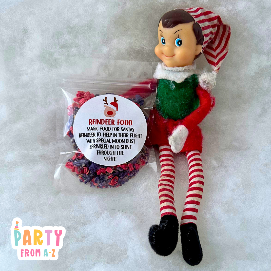 Christmas Reindeer Food | Class | Favours | Advent Calendar | Christmas Eve | December Box | Elf