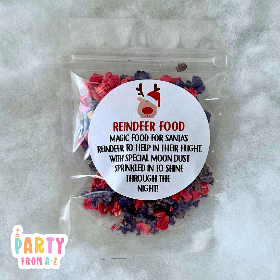 Christmas Reindeer Food | Class | Favours | Advent Calendar | Christmas Eve | December Box | Elf