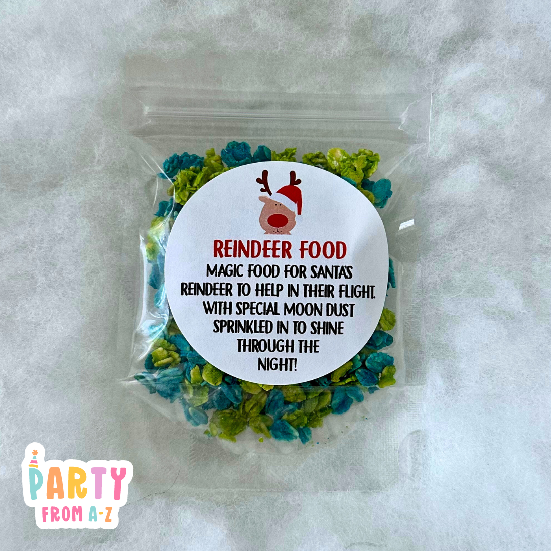Christmas Reindeer Food | Class | Favours | Advent Calendar | Christmas Eve | December Box | Elf