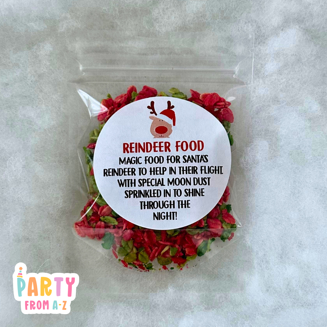 Christmas Reindeer Food | Class | Favours | Advent Calendar | Christmas Eve | December Box | Elf
