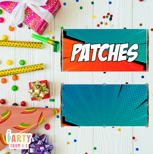 Puncture Repair Patch Kids Aldi Chocolate Wrapper