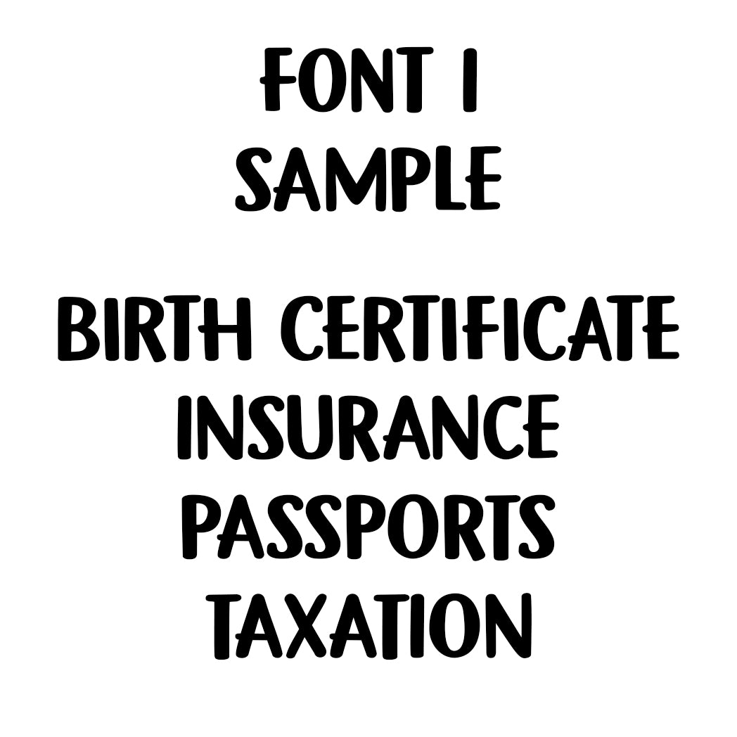FAMILY/IMPORTANT DOCUMENT ORGANISATION PACK 1 INSTANT DOWNLOAD