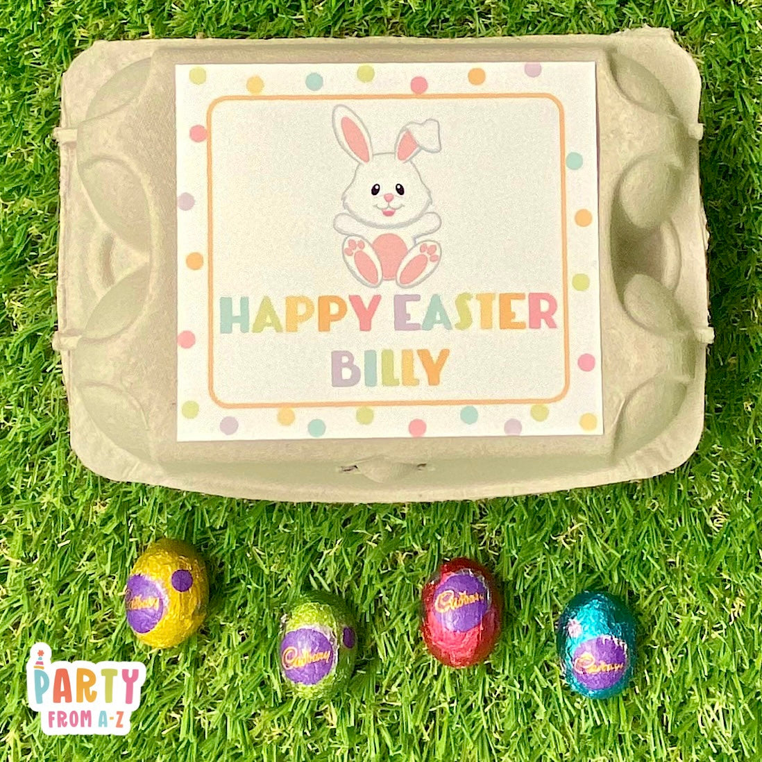 Personalised Easter Egg Cartons