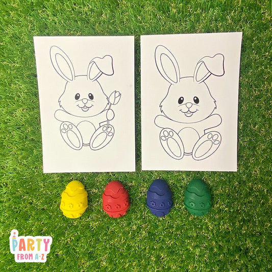 Digital Easter Colouring Pages