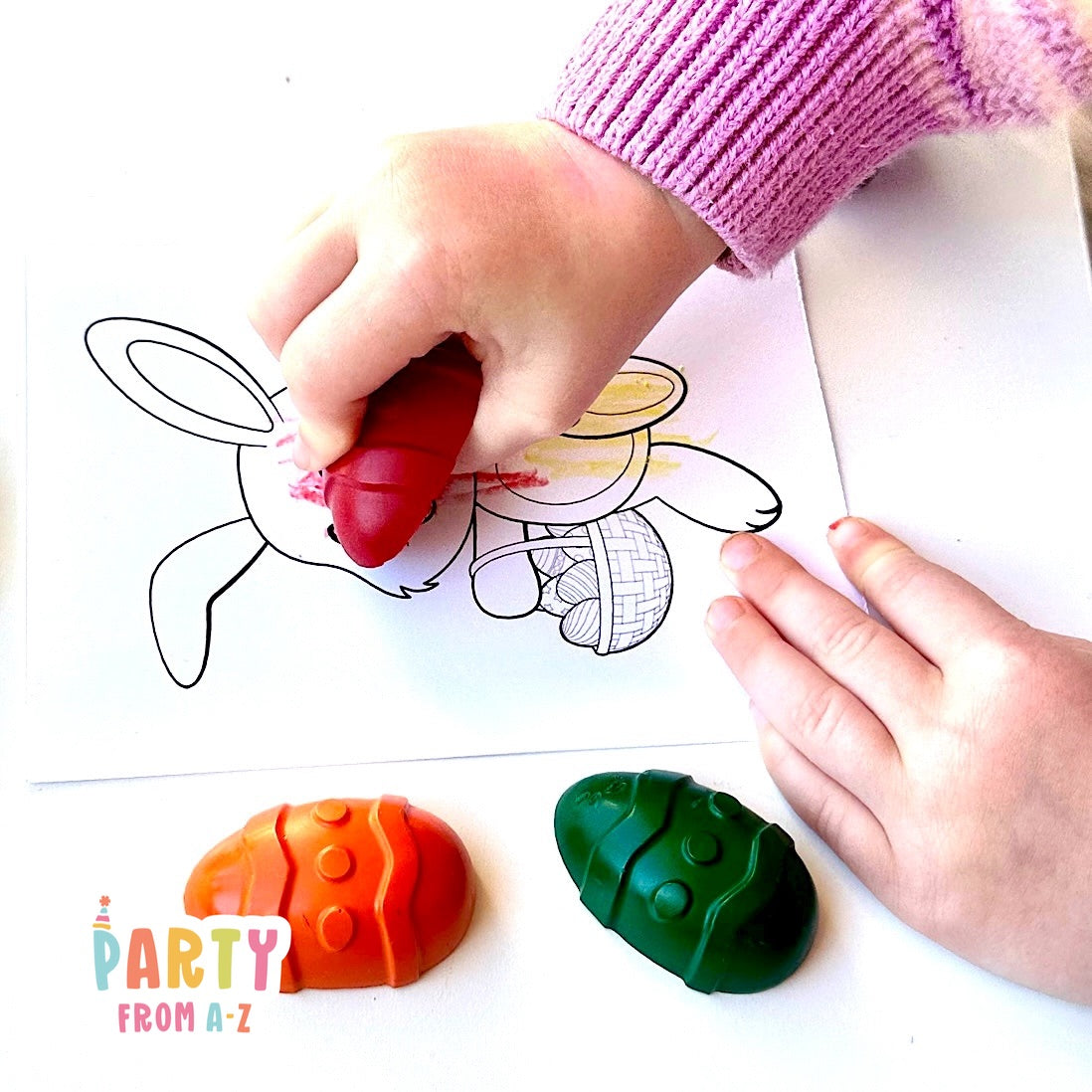 Easter Shaped Crayola Crayons Single Each