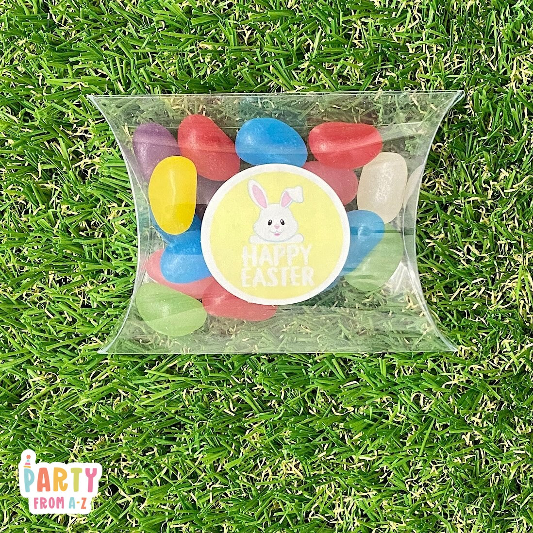 Easter Clear Boxes with Label