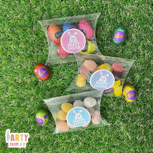Easter Clear Boxes with Label