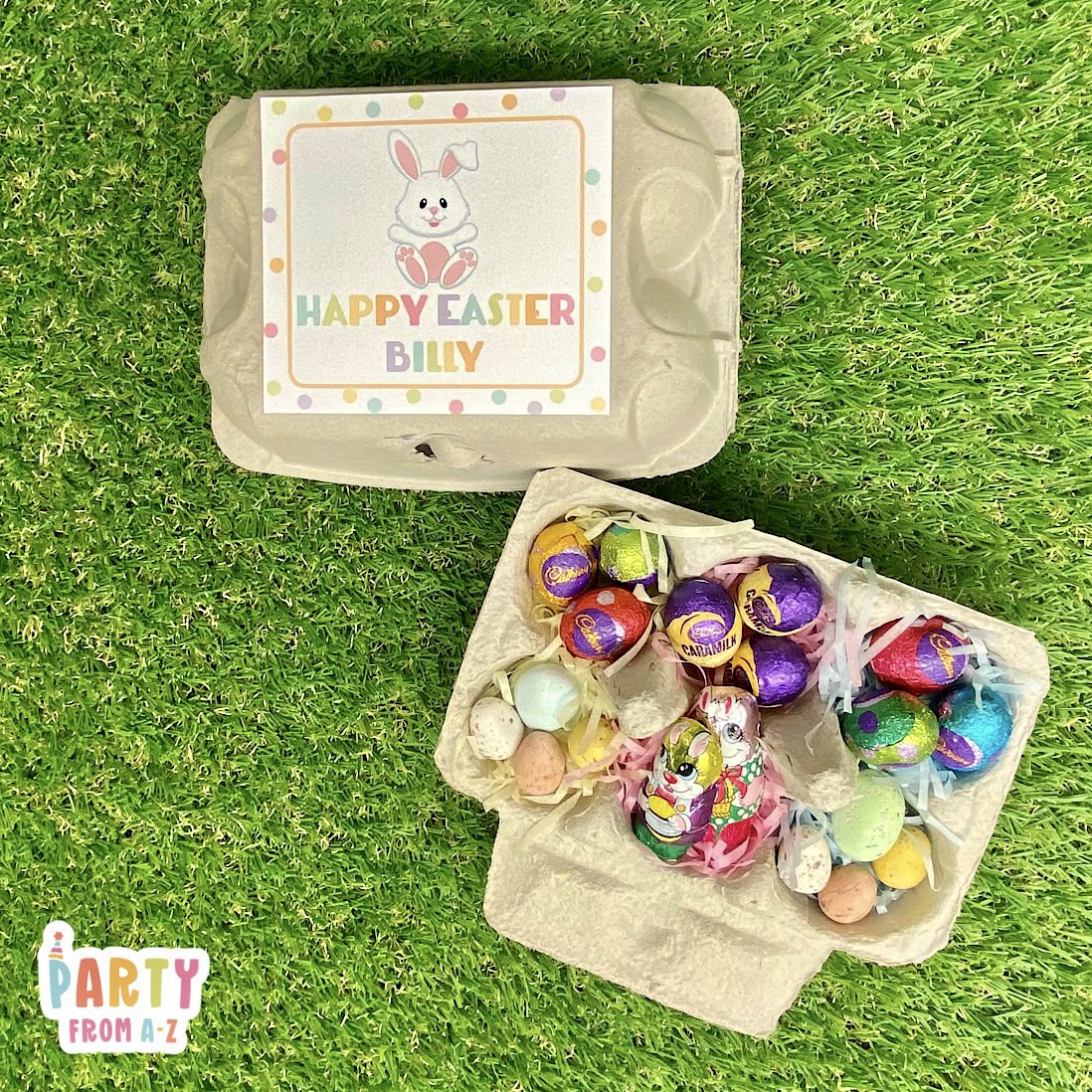 Personalised Easter Egg Cartons