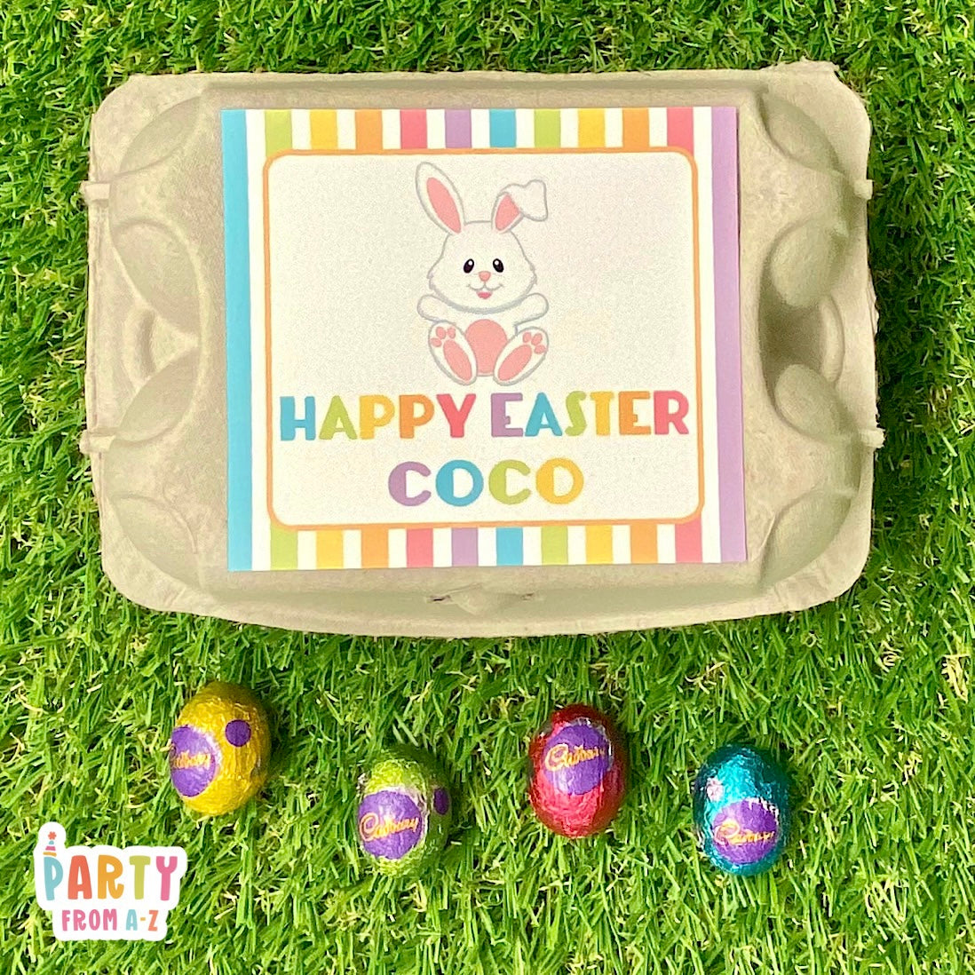Personalised Easter Egg Cartons