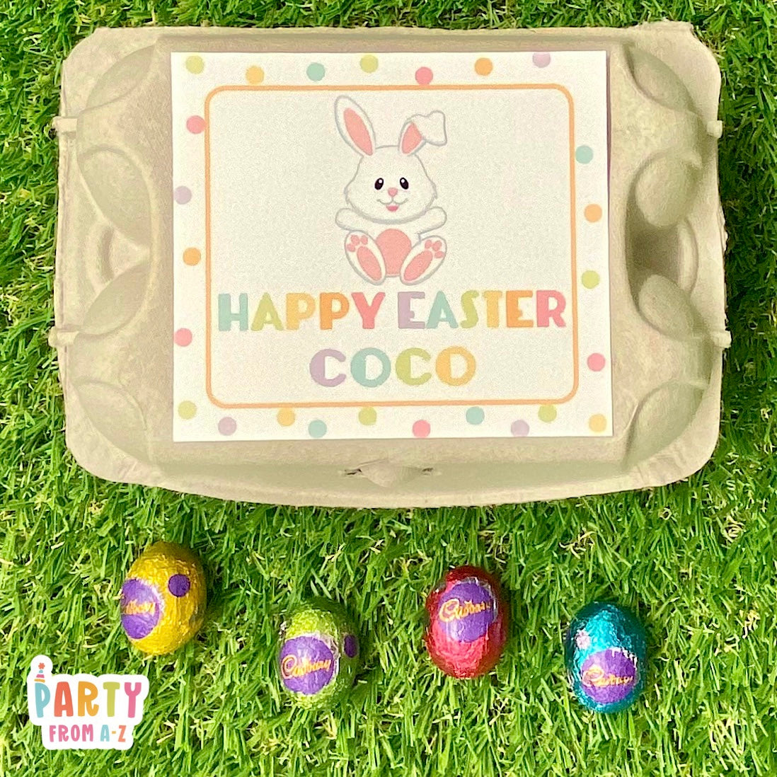 Personalised Easter Egg Cartons