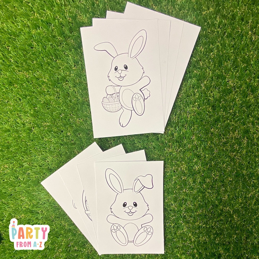 Digital Easter Colouring Pages