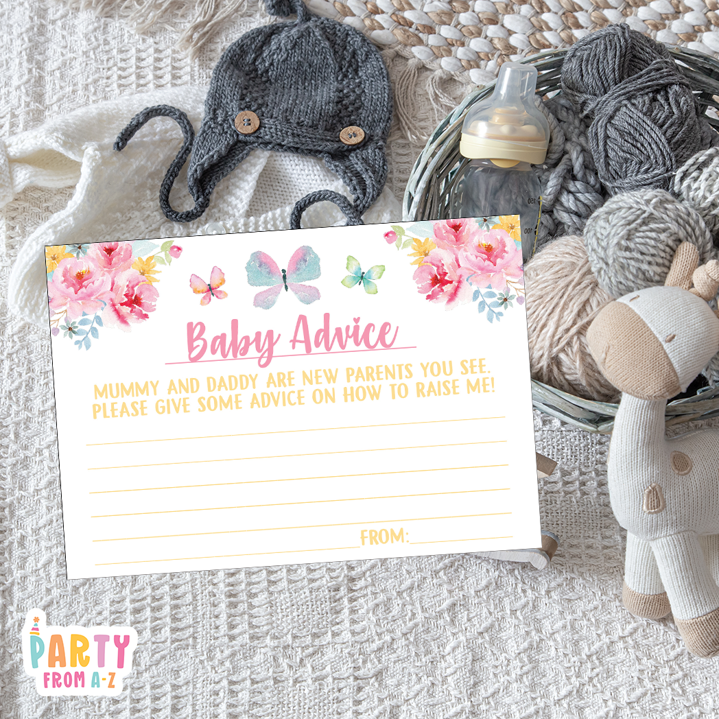 BABY ADVICE CARDS