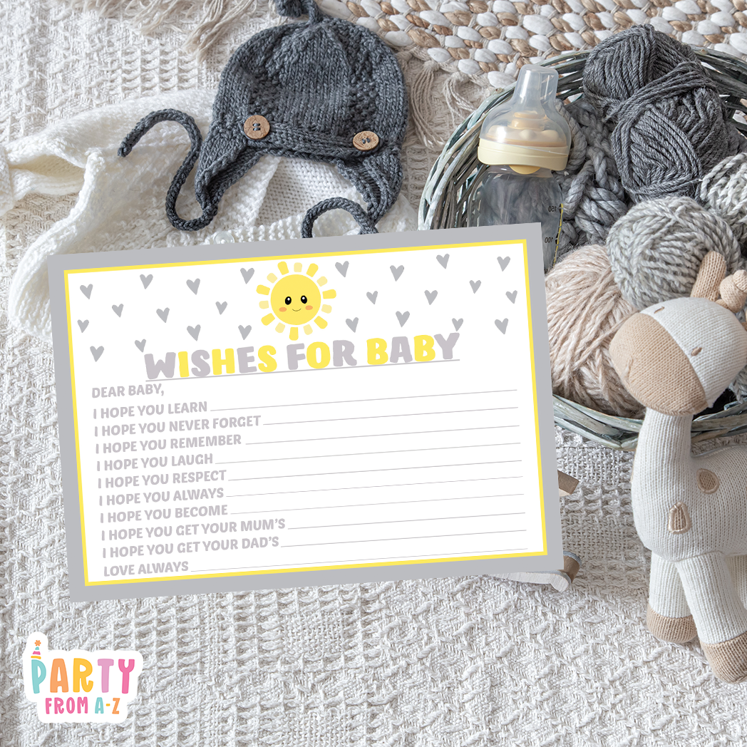 BABY WISHES CARDS