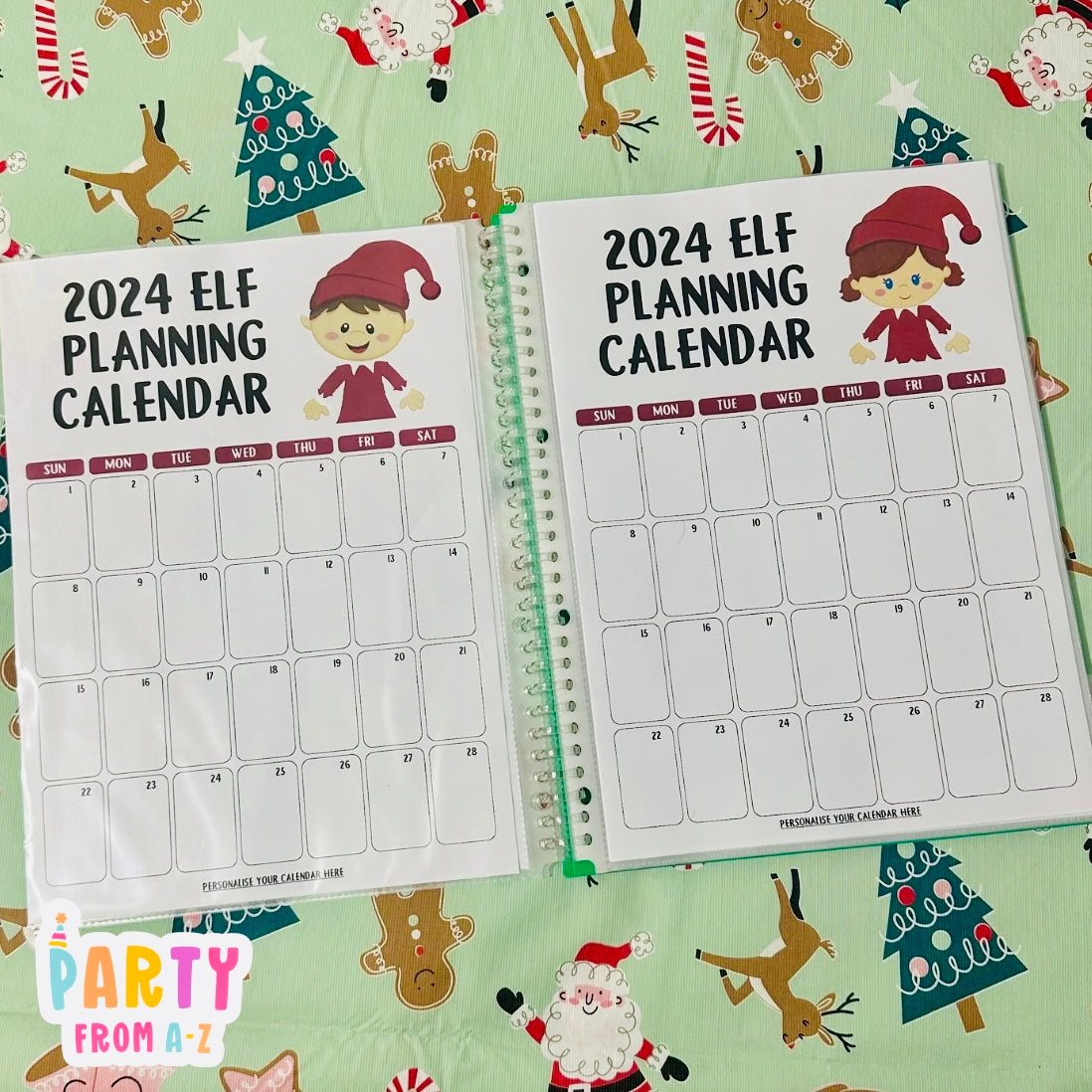 2024 Christmas Digital Ultimate Elf Planner