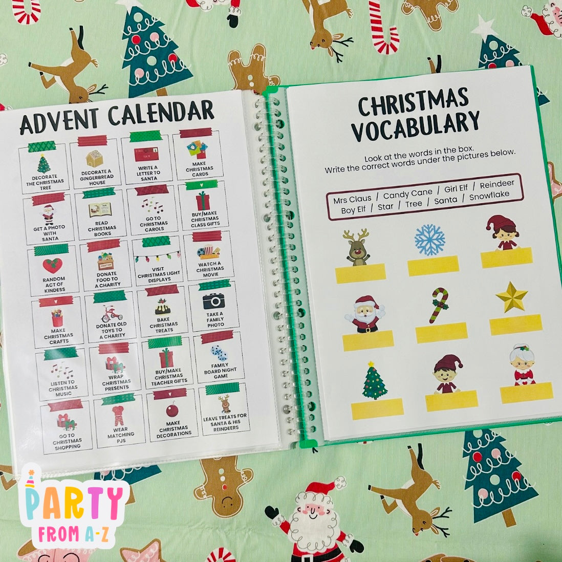 2024 Christmas Digital Ultimate Elf Planner