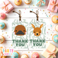Australian Animals Thank You Tags | Digital Ready to Print