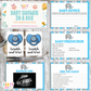 Baby Shower In A Box "The Essentials Box" GAMES, ADVICE & PREDICTION CARDS