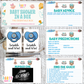 Baby Shower In A Box "The Essentials Box" GAMES, ADVICE & PREDICTION CARDS