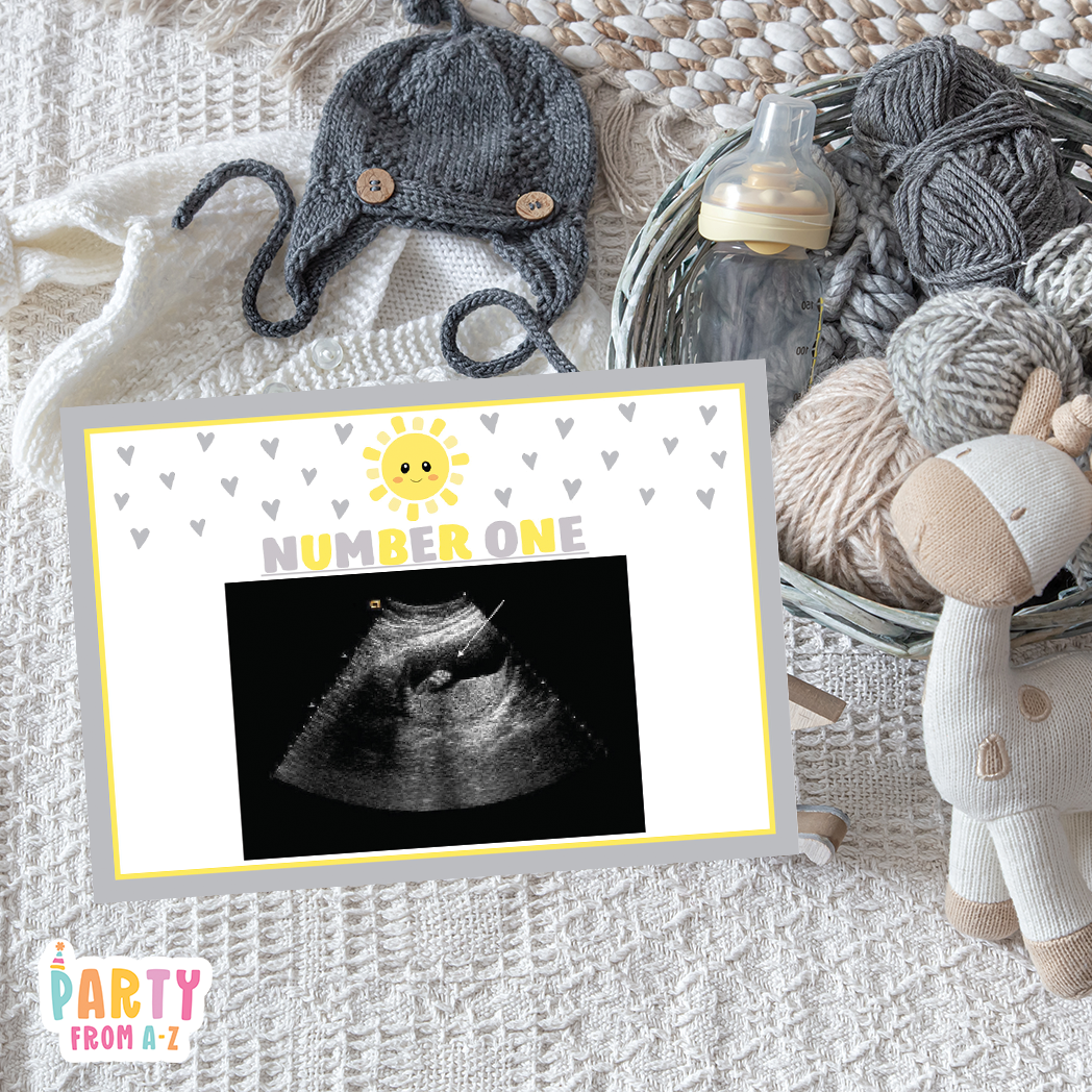 Baby Shower Ultrasound Game Unisex