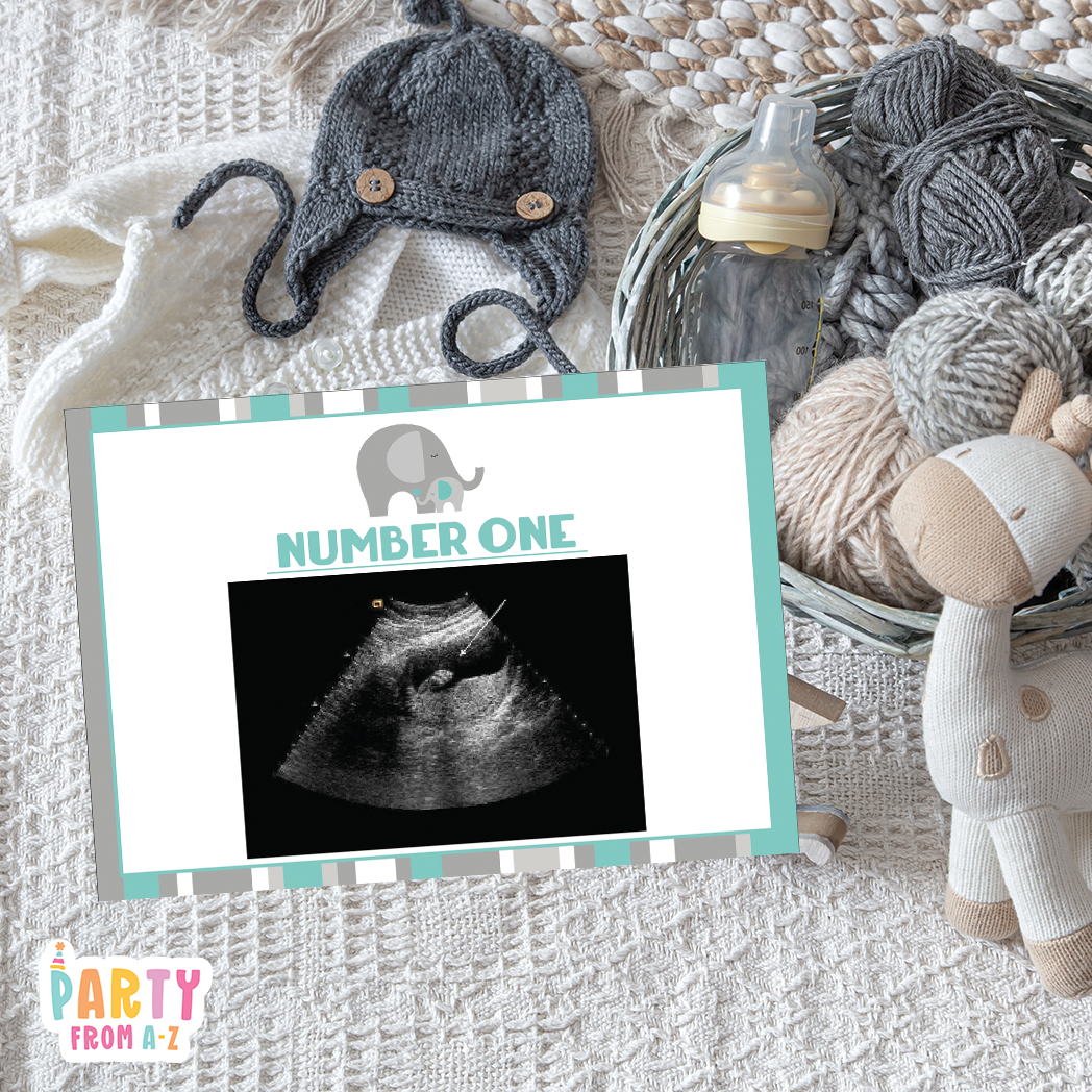 Baby Shower Ultrasound Game Unisex