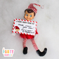 Christmas BOY Elf Blank Note Cards Elf Prop Elf Antics