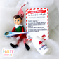 Christmas BOY Elf Medicine Doctor/Sick/Script ONLY Certificate Elf Prop Elf Antics