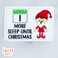 Christmas BOY Elf Advent Countdown Calendar Prop Elf Antics