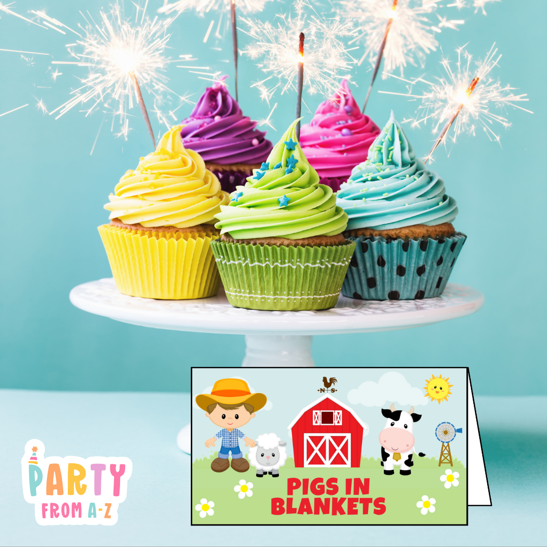 Personalised Kids Food/Name Place Cards Printed or Edit in Canva Boy Theme