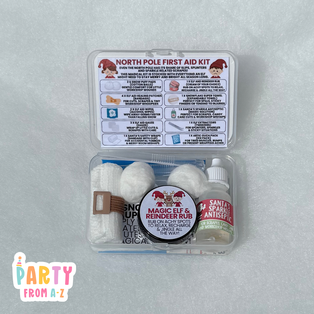 Christmas North Pole First Aid Kit Magical Elf Edition Prop