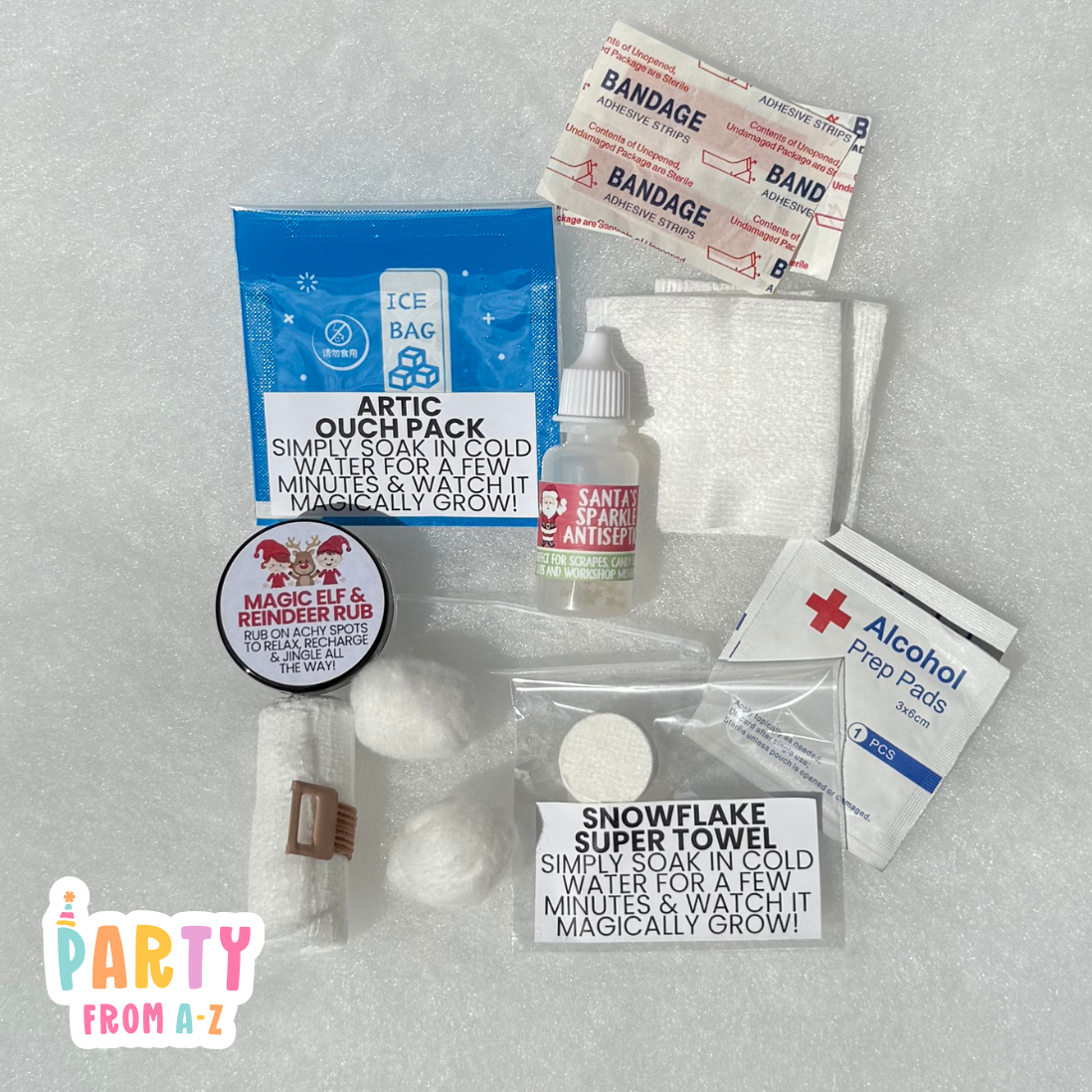 Christmas North Pole First Aid Kit Magical Elf Edition Prop