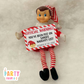 DIGITAL Christmas BOY Elf Official Warnings/Report Cards Elf Prop Elf Antics PDF