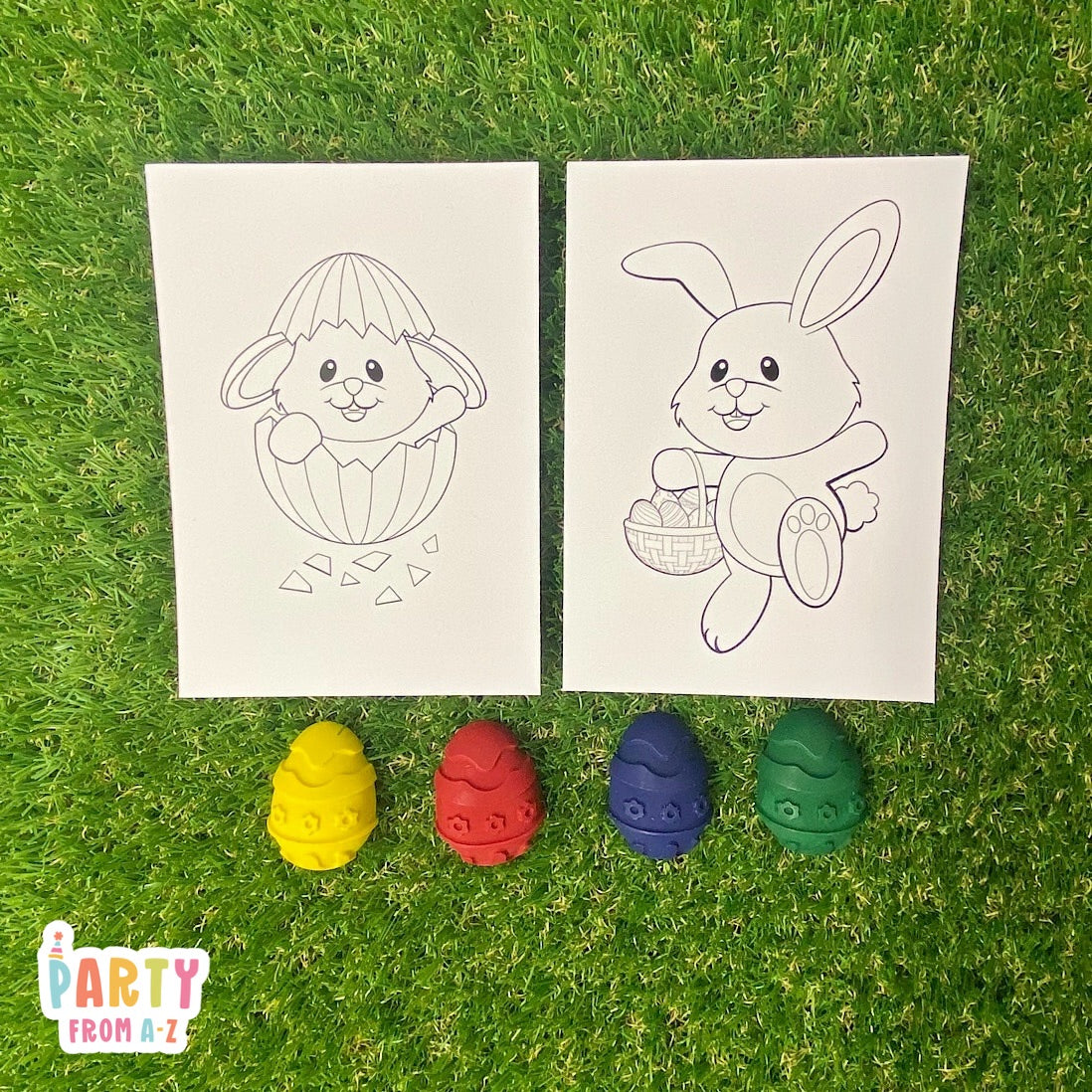 Digital Easter Colouring Pages