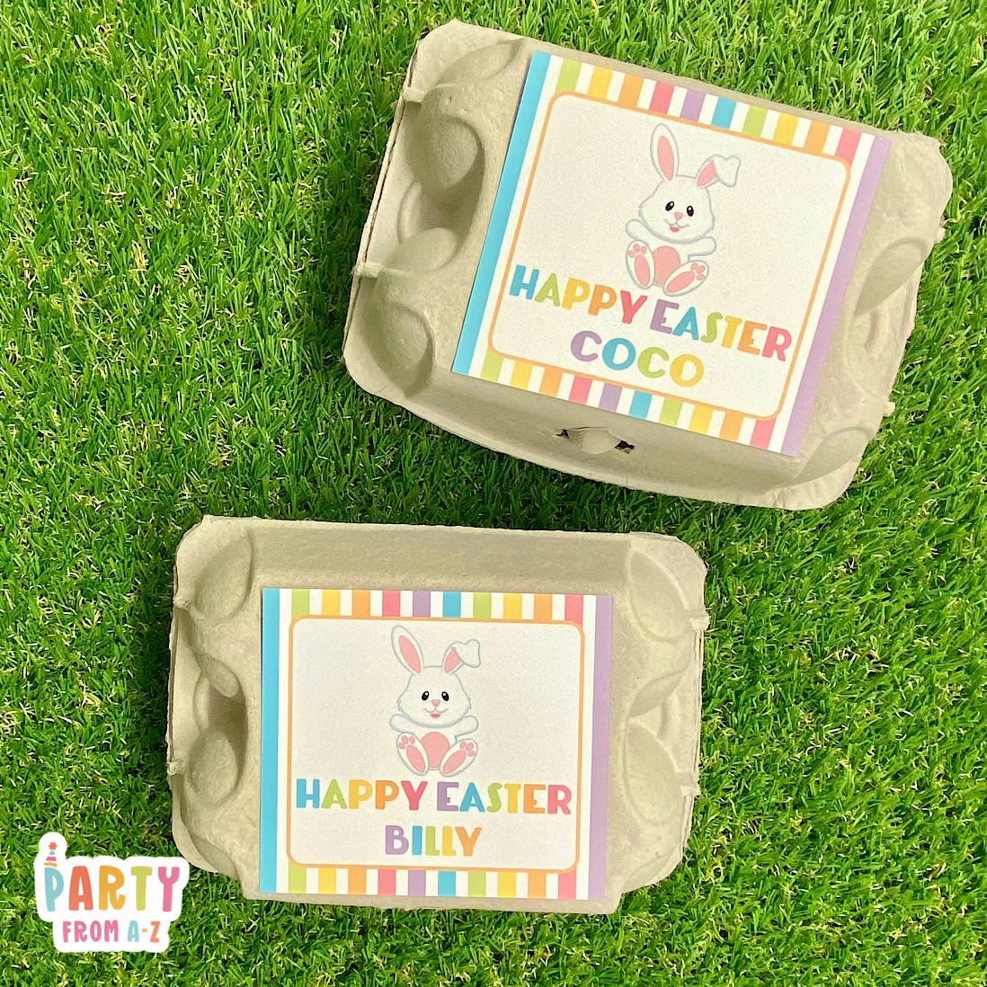 Personalised Easter Egg Cartons