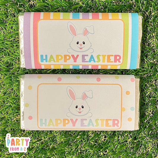 Personalised Printed Easter Aldi Chocolate Wrapper