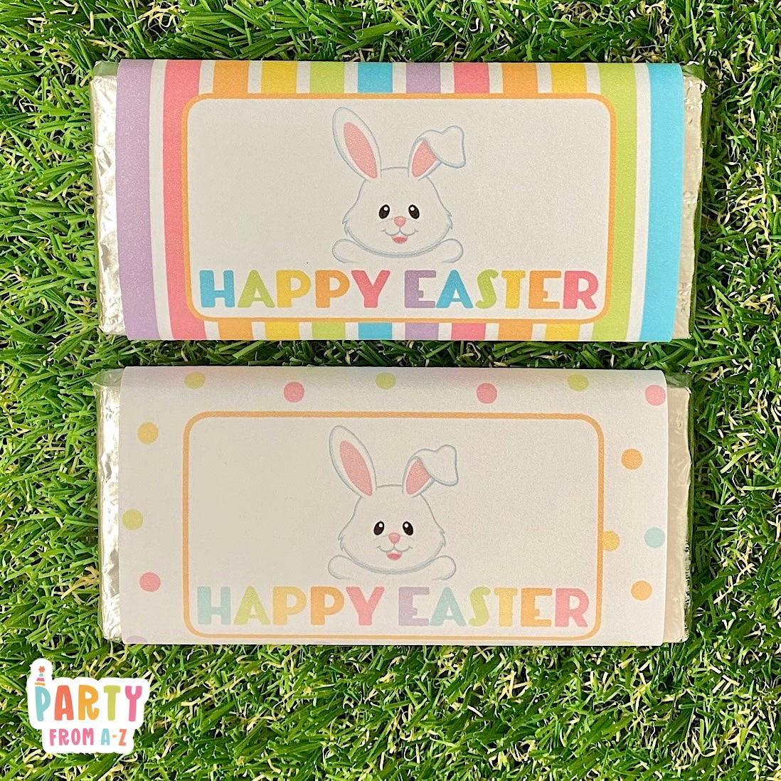 Personalised Printed Easter Aldi Chocolate Wrapper